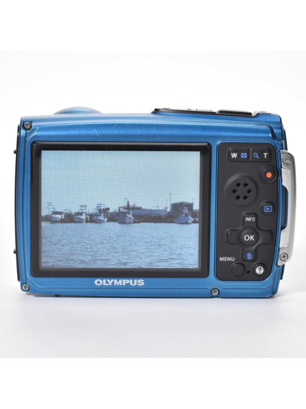 Olympus Stylus Tough 3000 Digital Camera 12MP 3.6x Zoom HD Video 32GB Box Blue - Picture 6 of 16
